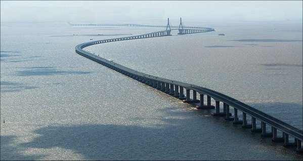 Bridge across Lake Michigan